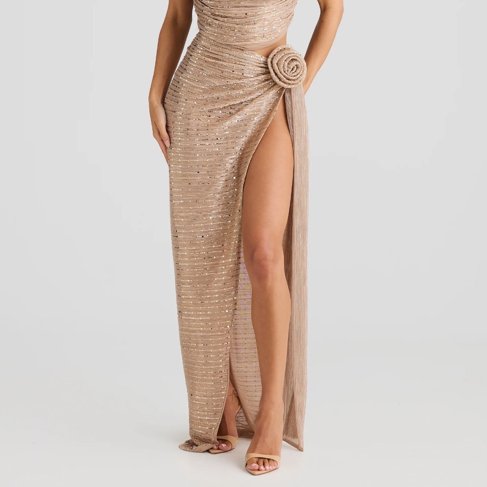 Melani the Label Skirt Rose Gold